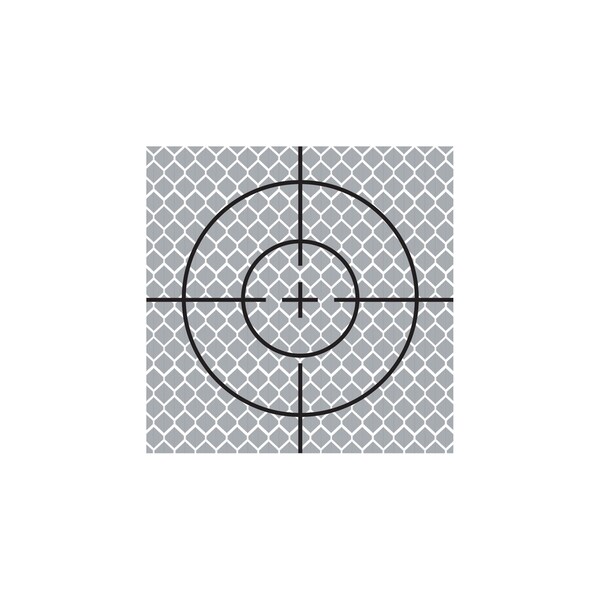 Sitepro RT70MM Reflective Retro Target, 70mm x 70mm 03-RT70MM - main